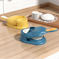 Miniatyrbild 8 av 8: Dumpling Maker 2 i 1 Praktisk Dumpling Skin Maker Machine Hushåll Lätt att använda Dumpling Press Form