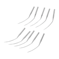 Miniatyrbillede 6 af 7: 10 stk Blindstitch Curve Synål Størrelse 10/70 Hærdet Stål Robust LWX6T Synåle til Reparation og Udskiftning