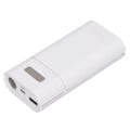Miniatyrbild 5 av 8: DIY Mobile Power Bank Fodral H02B 21700 Batteriladdare 2 Batterier Box TYPE C Micro Input Snabbladdning Vit