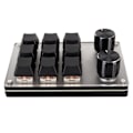 Miniatyrbillede 2 af 8: Rødt Switch Makro Tastatur Plug and Play Ergonomisk Tilpassede Knapper USB Mini Tastatur til Desktop PC 9 Taster 2 Knapper
