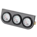 Miniatyrbilde 3 av 8: Universal Bil Triple Gauge Kit Vanntemperatur+Volt+Oljetrykkmåler 52mm Instrument