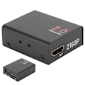Miniatyrbillede 8 af 8: Mini HDMI2.0 Extender Repeater Understøtter 4Kx2K HDMI Signalforstærker Understøtter 3D Transmission Sort