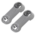 Miniatyrbillede 6 af 8: 10mm Spejlforhøjere Forlængere Aluminium Legering Spacere Forlængelsesadapter Sæt til F900XR F900R S1000XR S1000R Grå