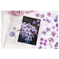 Miniatyrbilde 5 av 7: 40 stk blommedekaler som enkelt dras av holdbare vanntette PET Multi Purpose PET Plante klistremerker for Scrapbook DIY Håndverk