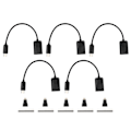 Pikkukuva 1 / 8: 5 Sarjaa Micro USB - OTG-kaapeli HDMI Naaras - Mini HDMI Uros -adapteri GPIO-liitin Raspberry Pi Zerolle