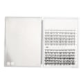Miniatyrbild 1 av 8: 240 st Faux Lash Extensions Set 12 rader Varierade längder Platta rötter Avsmalnande ändar Blandade individuella lösögonfransar