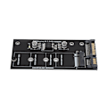 Miniatyrbild 3 av 8: M.2 NGFF SSD till SATA 22PIN Hårddisk Stabil Prestanda Adapter Riser-kort