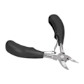 Miniatyrbilde 8 av 8: Tannklippertang for griser Rustfritt stål Tenger for griser Clipper Cutter Oppdrettsutstyr Svart