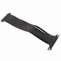 Pikkukuva 5 / 8: PCIE 4.0 X16 Riser-kaapeli korkean nopeuden joustava 90 asteen suorakulmainen PCIE-portti GPU-näytönohjaimen jatkokaapeli 40 cm