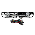 Pikkukuva 1 / 8: 2kpl H3 sumuvalosäleikkö LED DRL-lampulla 1997-2006 TDI MK4:lle