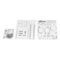 Miniatyrbilde 4 av 8: 3 stk. klare stempler DIY Interessant Holdbar Gjenbrukbar TPR Materiale Transparent Utseende Preging Scrapbooking Verktøy