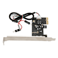 Miniatyrbillede 6 af 8: Computer strømreset switch PCIE-kort Præcis kontrol Tykt guldbelagt stik APP Fjernbetjening PCIE-kort til stationær PC
