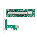 Pikkukuva 2 / 8: PCIE Express - PCI -sovitin, verkkokorttiohjain, Mini ASM1083, 4-nastainen liitin
