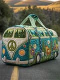 Ny Hippie Van Quilted Duffelväska, Weekender Resväskor Presenter Heta 2026 Duffelväska 3