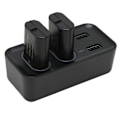 Pikkukuva 5 / 8: Ohjainakkupaketti 2 kpl 800 mAh Ladattavia Akkuja USB-Latausasemalla Xbox One X S -sarjalle