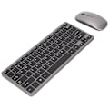 Pikkukuva 8 / 8: Langaton näppäimistö ja hiiri Combo 2,4 GHz Ladattava akku Säädettävä DPI Ergonomisesti langaton näppäimistö ja hiiri Combo