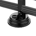 Miniatyrbild 8 av 8: Sit Up Bar Golv Dubbel Stång Bärbar Sit Up Assistent Enhet med Sugkopp för Fitnessövning Magmuskler Helkroppsträning Svart