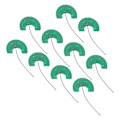 Miniatyrbilde 6 av 8: 10 stk intern antenne U-form 4G 8DBI signalstabilisering PCB kretskort Innbygd antenne