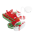 Miniatyrbillede 5 af 8: Julelys Varmt lys Indbygget 10 LED-lamper Julevinduesdekorationlys med krog