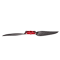 Miniatyrbillede 7 af 8: RC Foldbare Propeller Høj Torsionsstivhed Ekstremt Tynd RC Kulfiberpropeller til Fastvinge