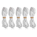 Miniatyrbillede 7 af 8: 5 ST 24V 60W varmepatron udskiftning af rustfrit stålhoved varmelegeme 3D-printer tilbehør 1 meter / 3,3 fod