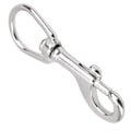 Miniatyrbilde 7 av 8: Roterende Snap Hook 316 Rustfritt Stål Enkelt Hode Utendørsaktiviteter Dykke Spenne 80 mm