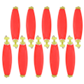 Miniatyrbild 5 av 8: 10 st EVA Fiskeskum Fjäderflytande Bobber MultiPurpose Fiskfoderbeten Oval typ