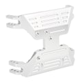 Pikkukuva 8 / 8: RC-vaihteiston suojalevy Alumiiniseosvaihteiston pohjakiinnitys Axial Capra 1.9 UTB AXI03004 RC-autolle Hopea