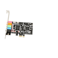 Miniatyrbilde 1 av 8: PCIE 5.1 Lydkort 6 Kanalers Surroundlyd Avspilling Opptak 24bit 48KHz Interne Lydkort med PCI Express Port