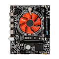 Miniatyrbilde 6 av 8: X79 Hovedkortsett E5 2420 CPU 8G DDR3 6 kjerner 12 tråder Hovedkort CPU Combo med Vifte Dobbel Indikatorlys for PC