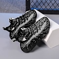 Miniatyrbillede 2 af 4: Åndbare Løbesko til Børn - Mode Sneakers Sort