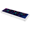 Miniatyrbillede 5 af 8: 8,8-tommer computer temperaturmonitor 1920x480 60Hz til AIDA64 CPU GPU SSD Data Temperaturmonitor til Raspberry Pi til Windows Hvid
