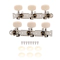 Miniatyrbilde 1 av 8: Stemmeskruer for gitarrmaskinhode Stemmeskruer Dobbel hull 3R 3L for akustiske folkemusikk-gitarrer