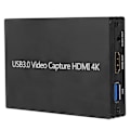 Pikkukuva 5 / 8: S300 4K HDMI Capture Card USB 3.0 DriverFree Game Live Microphone 1080P HD Loop Video Recording Box