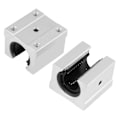 Miniatyrbilde 7 av 7: 4 stk SBR20UU åpne lineære bevegelseslager glideblokker 3D-skriver CNC deler 20*39*11mm