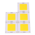 Miniatyrbillede 2 af 8: 5 stk/sæt Høj Effekt 50W COB LED-integreret lampchip til DIY-pære projektør (varmt lys)