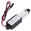 Miniatyrbillede 2 af 8: Elektrisk mikrolineær aktuator Aluminium ABS DC-strømforsyning Mini Motion aktuator til landbrugsmaskiner 12V 21mm 0.8in
