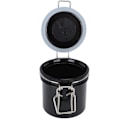Miniatyrbillede 6 af 8: Øjenvippelim Opbevaringsboks 250ml Termometer Hygrometer Vippeforlængelse Lim Opbevaringsbeholder Sort