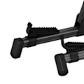 Miniatyrbilde 8 av 8: Gitarr A-stativ Slitsikkert stabilt stativ Foldbar elektrisk gitar A-stativ for ukulele svart