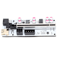 Pikkukuva 4 / 8: PCIE Riser-sovitin kortti 8 kondensaattoria 6PIN-liitäntä Vakaampi signaali Hyvä yhteys PCI E Riser Express-kaapeli