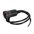 Miniatyrbillede 3 af 8: J1939-9Pin diagnosekabeladapterstik til Cummins Universal Truck Accessory