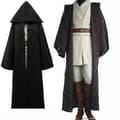 Obi-wan Kenobi Jedi Voksen Kostume S Black