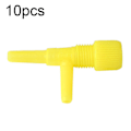 Miniatyrbilde 2 av 8: 10 stk plast akvarium 3-veis luftpumpe kontrollventiler (gul)