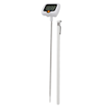 Miniatyrbillede 4 af 8: Digitalt sliktermometer med grydeklemme Olie termometer i rustfrit stål med 180 graders roterende sonde til grillning Friturestegt BBQ Madlavning Hvid