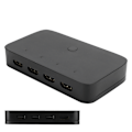 Miniatyrbillede 8 af 8: HDMI KVM Switch Box 4 Port Computer Host 4-i-1-ud 4K HD USB Deling Printer Mus 401H