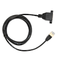 Miniatyrbilde 4 av 8: Ethernet Skjøteledning 4.92ft 3.8mm RJ45 CAT8 OD 8P8C Hann til Hunn Cat 8 Ethernet Kabel for Switch Server
