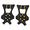 Miniatyrbillede 2 af 8: 2 stk. 10 Tands Isbrodder Udendørs Sne Klatring Isbrodder Anti Slip Sko Pigge Isbrodder til Bjergbestigning Vandreture M (36‑41)