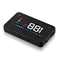 Miniatyrbilde 5 av 8: A200 HUD Universal 3,5-tommers bil Head Up Display Hastighetsmåler ODB2 frontruteprojeksjon