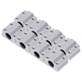 Miniatyrbillede 3 af 8: 8 stk lineære kuglelejer glideblokke aluminiumlegering lav friktion CNC glideblokke til 3D-printere