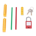 Miniatyrbild 2 av 8: Breaker Lockout Blocker Kit Kretsbrytare Lockout Device Säkerhet Elektrisk lockout för industriella kemiska fordon